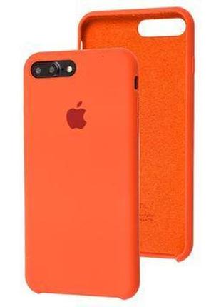 Чохол-накладка s-case для apple iphone 7 plus/8 plus (колір жовтогарячий)