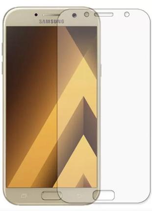 Гидрогелевая защитная пленка aurora aaa на samsung galaxy a7 2017 sm-a720f на весь экран прозрачная