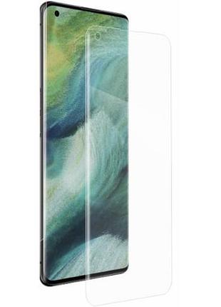 Гідрогелева захисна плівка ост на oppo find x2 (на весь екран, прозора)
