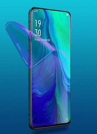 Гідрогелева захисна плівка aurora aaa на huawei enjoy 10 plus на весь екран прозора