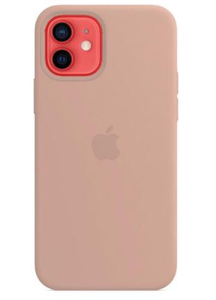 Чехол-накладка s-case для apple iphone 12 mini (песочно-розовый)