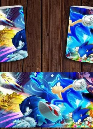 Чашка біла керамічна "sonic" соник ост