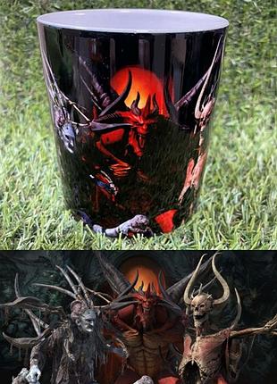 Кухоль diablo 2: resurrected чашка ост діабло мефісто баал