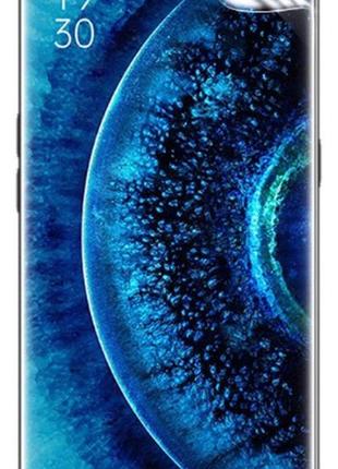 Гідрогелева захисна плівка ост на oppo find x2 pro (на весь екран, прозора)