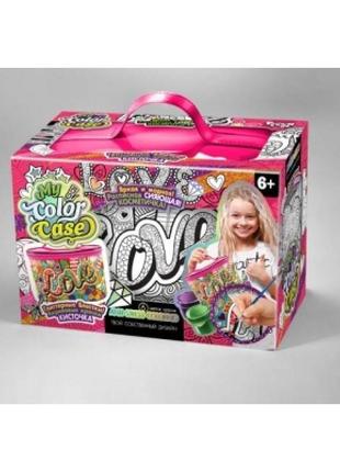 Данко тойс «my color case» расписная косметичка