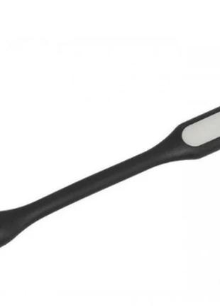 Гибкая мини лампа usb led (цвет чёрный) ост