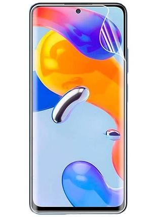 Гидрогелевая защитная пленка redmi k50i на весь экран прозрачная