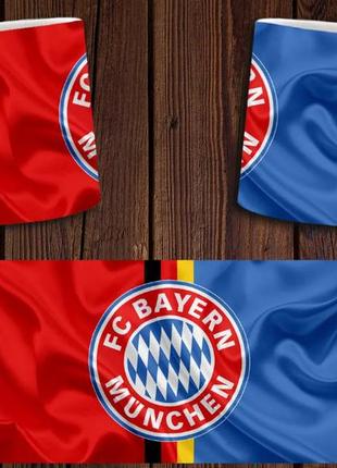 Чашка біла керамічна "фк "баварія" мюнхен" bayern munchen ост