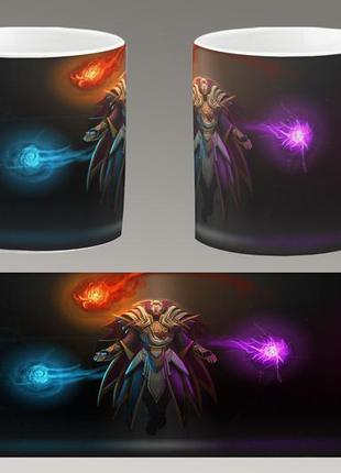 Чашка белая керамическая "dota 2" дота 2 ост