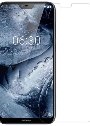 Гідрогелева захисна плівка ост на nokia x6 (на весь екран, прозора)