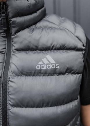 Чоловічий жилет adidas waistcoat grey.7 фото