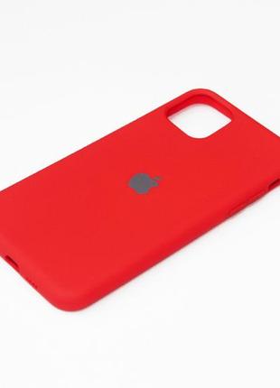 Чехол-накладка s-case для apple iphone 11 pro max (цвет красный)1 фото