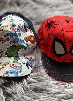 Класні кепки з героями spider-man hulk капітан америки