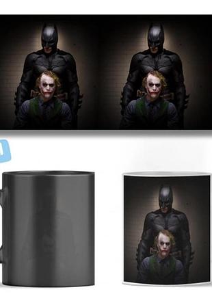 Чашка хамелеон batman dark knight joker  ост