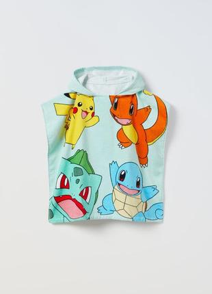 Полотенце zara 104 110 pokemon pikachu