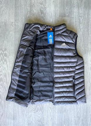 Чоловічий жилет adidas waistcoat grey.2 фото