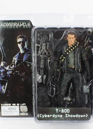 Фигурка терминатор "terminator 2 judgment day" (t-800 cyberdyne showdown),высота 18 см ост