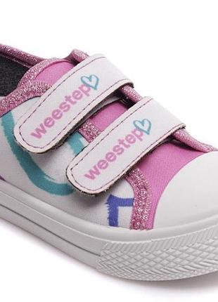 Weestep кеди дитячі для дівчинки 25-30 розмір