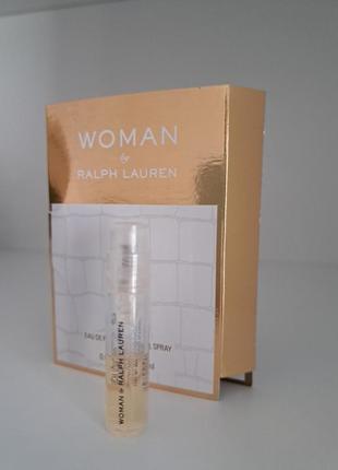 Woman by ralph lauren eau de parfum пробник3 фото