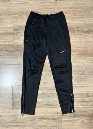 Штани бігові nike dri fit для бігу утепленні