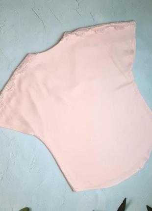 🌿1+1=3 стильна пудрово-рожева блуза блузка river island, розмір m - l2 фото