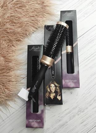 Круглая щетка браш для укладки волос alessandra ambrosio 24,7x4,5 см