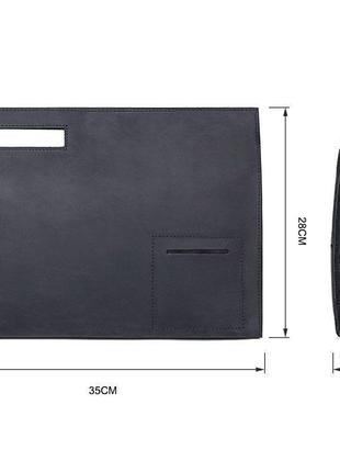 Кожаная сумка-папка, портфолио, органайзер, мессенджер большой размер john mcdee a0011al10 фото