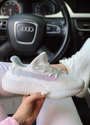 Adidas yeezy boost кросівки адідас білого кольору (36-40)💜