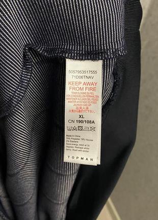 Синяя кофта от бренда topman6 фото