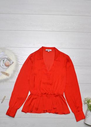Красива червона блуза morgan.1 фото