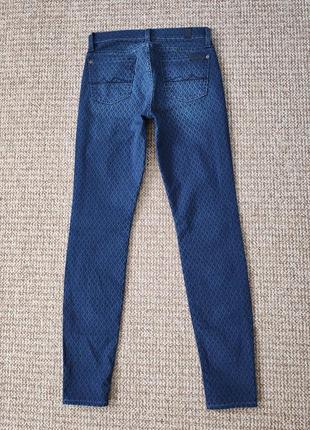 7 for all mankind джинсы skinny скинни made in italy оригинал (w25)2 фото