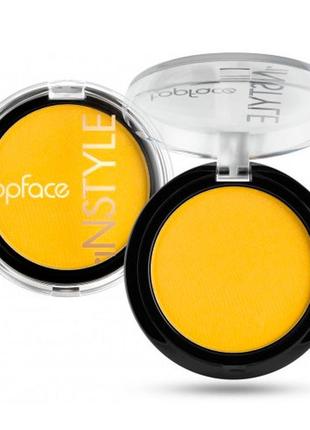 Тіні для повік матові одноколірні topface instyle - matte mono eyeshadow 116