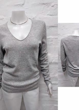 Massimo dutti 100% cashmere элегантный пуловер из кашемира1 фото