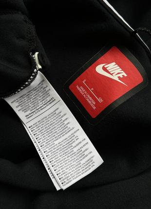 Дуже крута, оригінальна жилетка nike tech fleece black9 фото