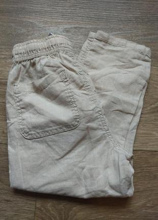 Тоненькі штани, тканина льон george6 фото