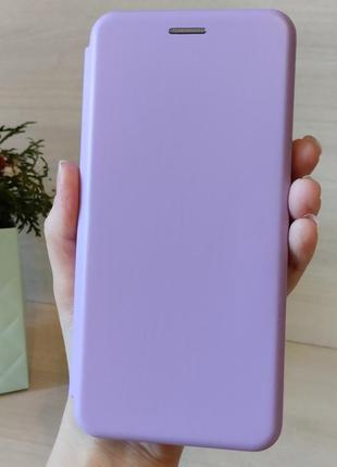 Чохол для xiaomi redmi note 8 pro книжка підставка з магнітом і мікрофіброю luxyrystyle (синій)