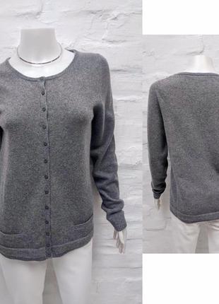 Naf naf 100% cashmere кашемировый элегантный кардиган