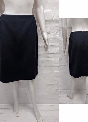 Laura ashley wool cashmere элегантная юбка из шерсти с кашемиром