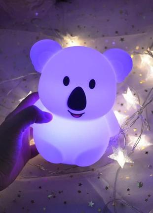 Koala night light, лампа для ліжка, світло для спальні, лампа для дітей