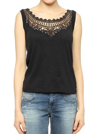 Майка-топ із вишивкою diesel