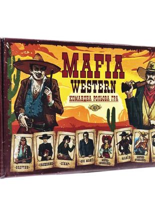 Командна рольова гра "mafia western" mkz0815, 24 картки