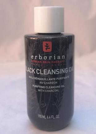 Erborian charcoal очищающее масло для детоксикации, 190 мл2 фото