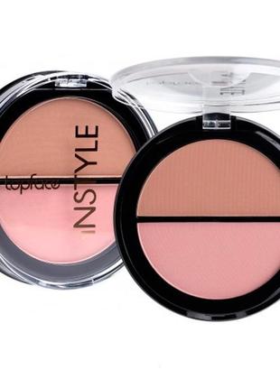 Рум'яна двохколірні topface instyle twin blush on 005, 10 г1 фото