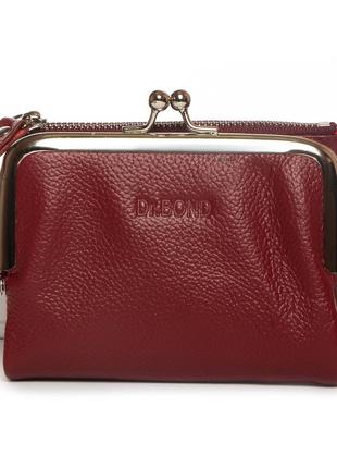 Podium гаманець classic жіноча шкіра dr. bond wn-23-13 wine-red