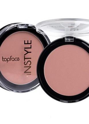 Румяна одноцветные topface instyle blush on 011, 10 г