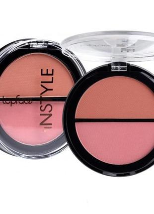 Рум'яна двохколірні topface instyle twin blush on 006, 10 г