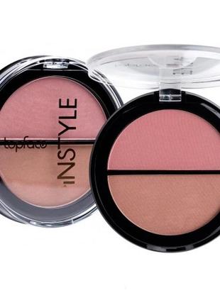 Рум'яна двохколірні topface instyle twin blush on 004, 10 г1 фото