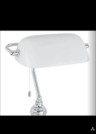 Плафон абажур стекло для настольной лампы banker офисной кабинетной