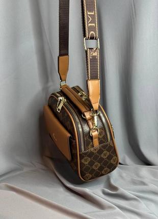 Эко-шик: женская мини сумочка на ремне3 фото
