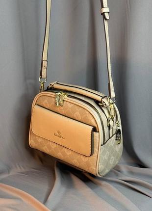 Эко-шик: женская мини сумочка на ремне6 фото